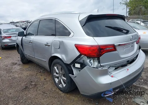 2014 Acura Mdx Advance Pkg W/Entertainment Pkg из США, поврежденный, VIN 5FRYD3H81EB007176